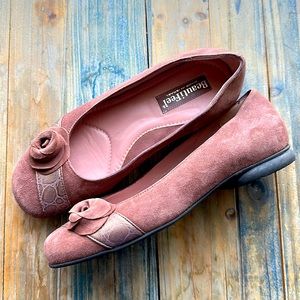 Lovely BeautiFeel flats suede plum 36